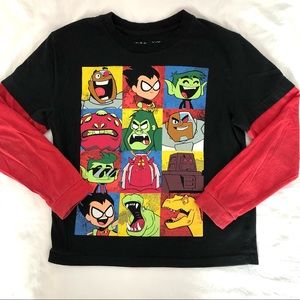 Boys - Teen Titans Go Long Sleeve - Sz (S)